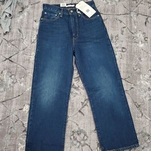 Levi Ribcage straight jeans